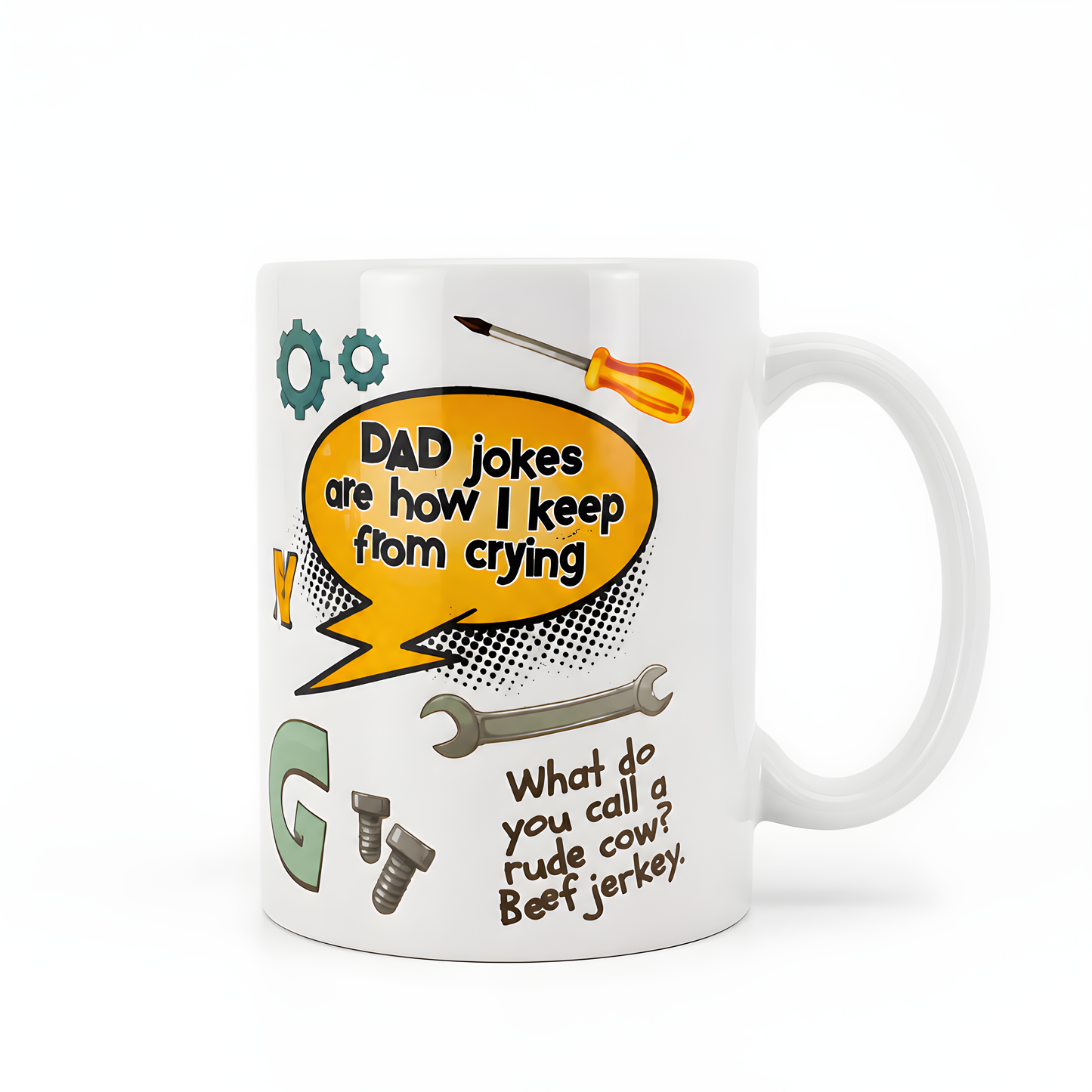 The "Ultimate Dad Joke" Mug - 11oz